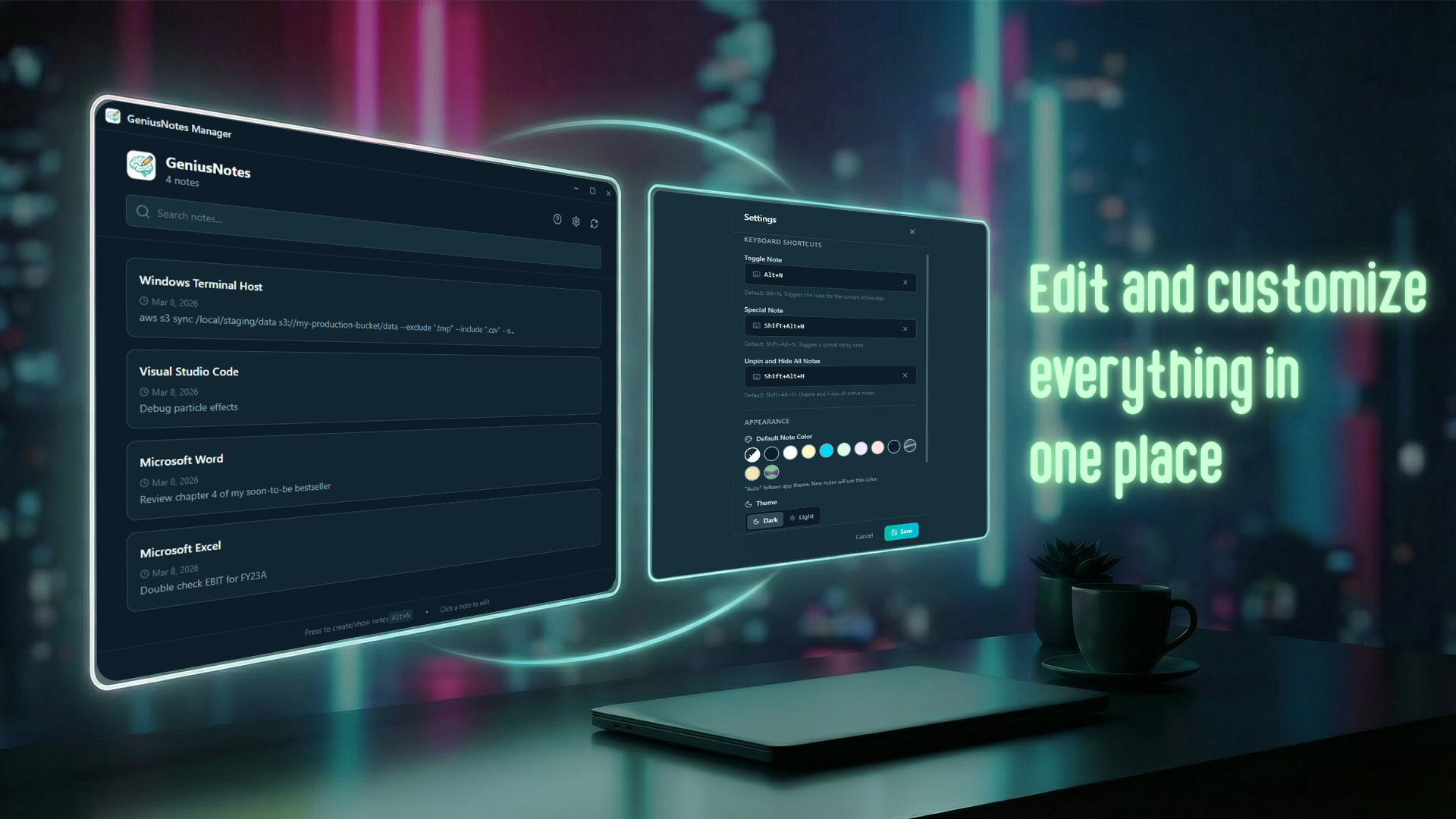 GeniusNotes screenshot 2